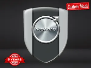 Volvo Logosticker Hochwertig Minimal Design Personalisierbar